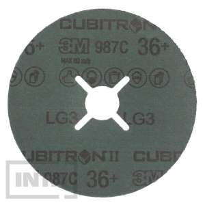 Круг на фібровій основі 3М™ Cubitron™II 987C, P36, 125ммх22мм, 27618