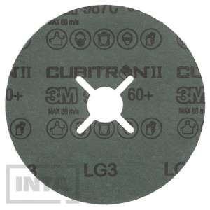 Круг на фібровій основі 3М™ Cubitron™II 987C, P60, 125ммх22мм, 27646