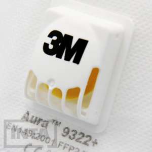 Респиратор 3М™ Aura™ 9322+ с клапаном Cool Flow™