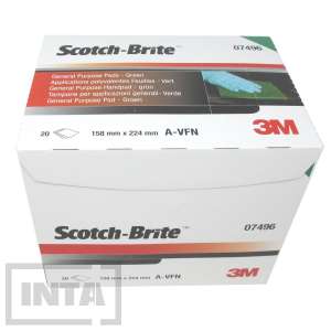Шлифовальные листы 3М™ Scotch-Brite™ A VFN, A MED, 07440, 07496, 158 х 224 мм