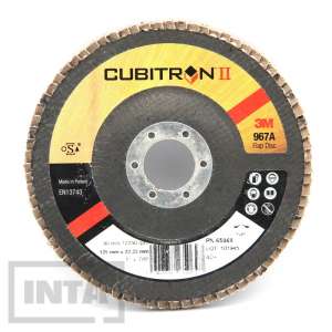 Торцевой плоский лепестковый круг 3М™ Cubitron II™ 967A, 65069, 65070, 65071, 125 мм