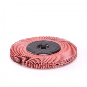 Полімерний круг 3М™ Scotch-Brite™ Bristle BB-ZB, P220, 150х12мм, 33213, 33057, червоний