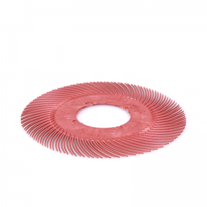 Полімерний круг 3М™ Scotch-Brite™ Bristle BB-ZB, P220, 150х12мм, 33213, 33057, червоний