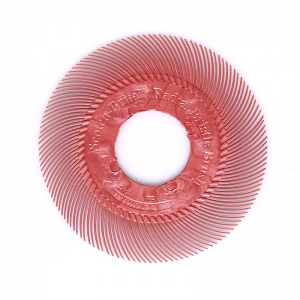 Полімерний круг 3М™ Scotch-Brite™ Bristle BB-ZB, P220, 150х12мм, 33213, 33057, червоний