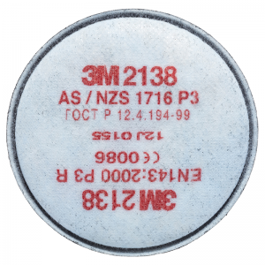 Протиаерозольний фільтр 3М™ 2138, P3