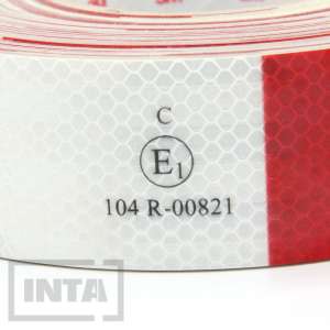 Світловідбивна стрічка 3М™ Diamond Grade™ 983-32, червоно-біла