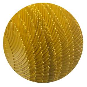 Полімерний круг 3М™ Scotch-Brite™ Bristle BB-ZB, 193х76,2мм, 33178, жовтий