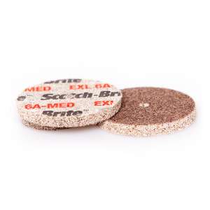 Объёмные шлифовальные круги 3М™ Scotch-Brite™ XL-UW, 6A MED, 6 мм, 33300-150, 33300-55, 33300-38