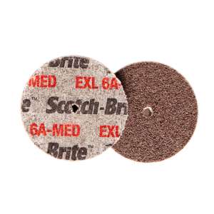 Объёмные шлифовальные круги 3М™ Scotch-Brite™ XL-UW, 6A MED, 6 мм, 33300-150, 33300-55, 33300-38
