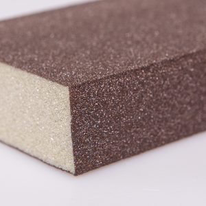 Шліфувальна чотиристороння жорстка губка 3М™ Scotch-Brite™ MED, FIN, 68027, 68028, 100 x 68 x 26 мм