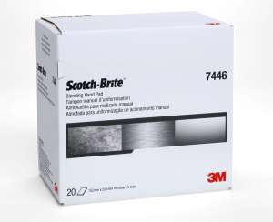 Шлифовальные листы 3М™ Scotch-Brite™ S MED 7446, 152 х 228 мм