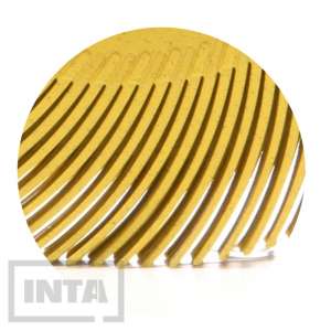 Полімерний круг 3М™ Scotch-Brite™ Bristle BB-ZB, P80, 150х12мм, 33215, 33055, жовтий