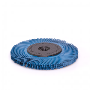 Полімерний круг 3М™ Scotch-Brite™ Bristle BB-ZB, P400, 150х12мм, синій, 33214, 33058