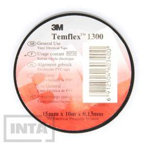 Ізоляційна стрічка 3М™ Temflex™ 1300, чорна