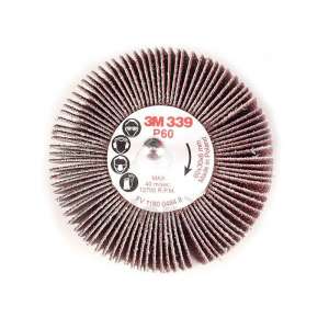 Лепестковый круг (щетка) 3М™ 339SM, P60, 60х30мм, шпиндель 6мм, 64508