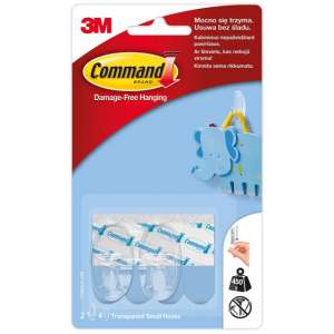 Прозрачный крючок Command™ 17092 CLR