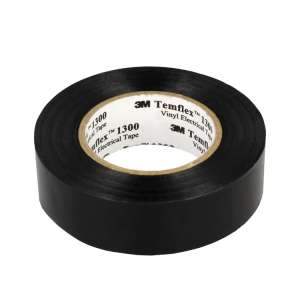 Изолента 3М™ Temflex™ 1300, черная, 20 м