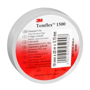 Изолента 3М™ Temflex™ 1500, белая, 20 м