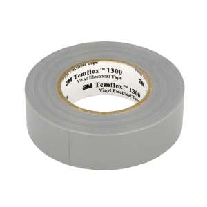 Изолента 3М™ Temflex™ 1300, серая, 20 м