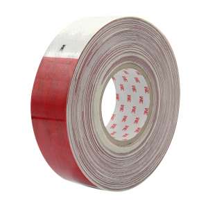 Световозвращающая лента 3М™ Diamond Grade™ 983-32, красно-белая