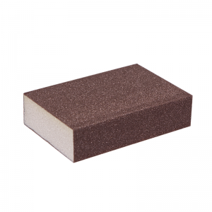 Шлифовальная четырехсторонняя жесткая губка 3М™ Scotch-Brite™ MED, FIN, 68027, 68028, 100 x 68 x 26 мм