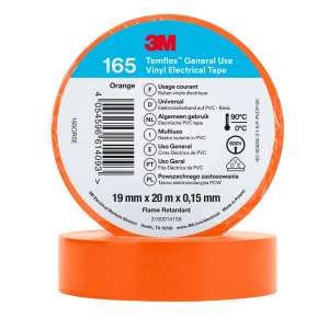 Изолента 3М™ Temflex™ 165, оранжевая, 20 м
