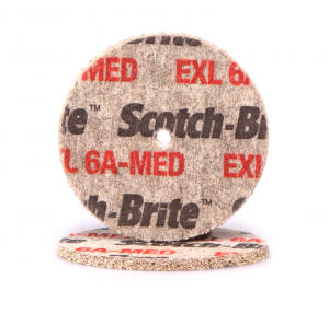Объёмные шлифовальные круги 3М™ Scotch-Brite™ XL-UW, 6A MED, 3 мм, 60279-150, 60279-55, 60279-37