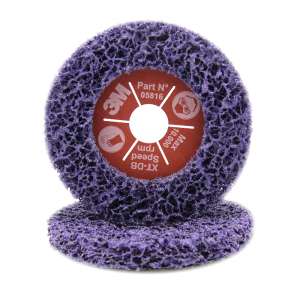 Зачистной круг 3М™ Scotch-Brite™ XT-DB 115х22мм, фиолетовый на фибровой основе, 05816, S XCS
