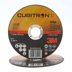 Отрезной круг 3М™ Cubitron II™ T41, 125х1,6х22,23мм, 65455